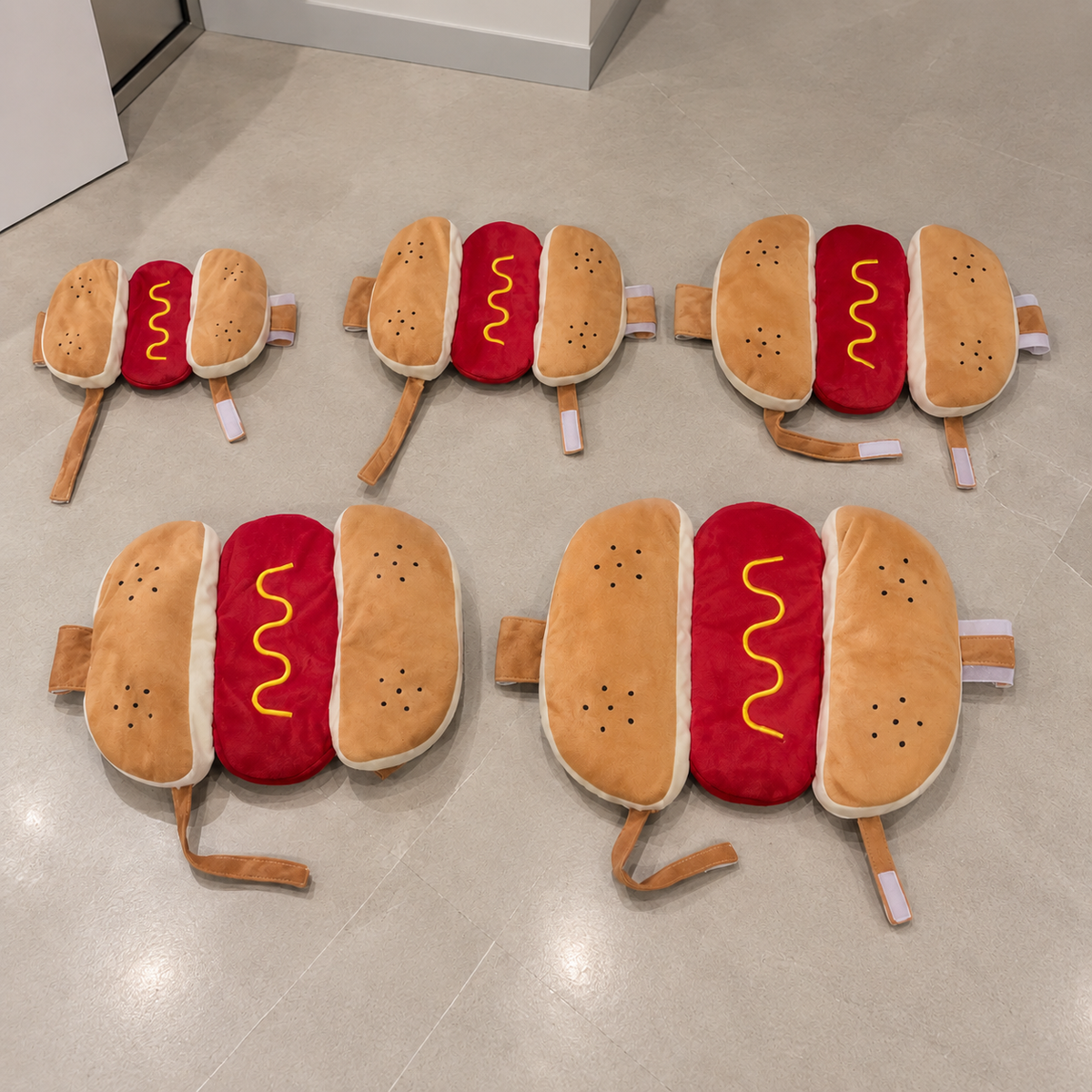 Hotdog dog costume