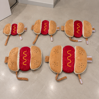Hotdog dog costume